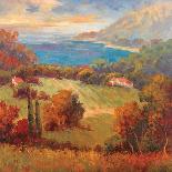 Tuscan Hill View-K. Park-Framed Stretched Canvas