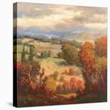 Tuscan Hill View-K. Park-Framed Stretched Canvas