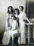 The Four Daughters of Tsar Nicholas II of Russia, 1910S-K von Hahn-Framed Premier Image Canvas