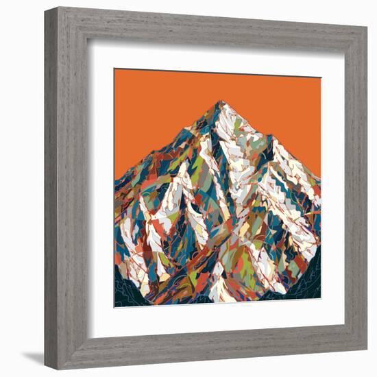 K2-HR-FM-Framed Art Print