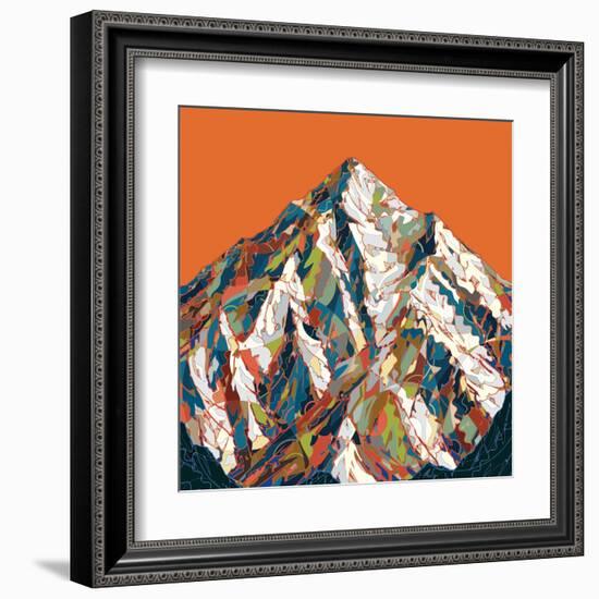 K2-HR-FM-Framed Art Print