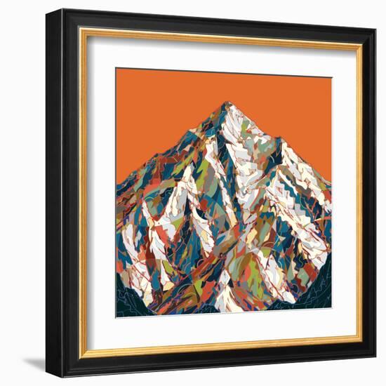 K2-HR-FM-Framed Art Print