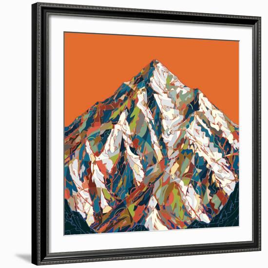 K2-HR-FM-Framed Art Print