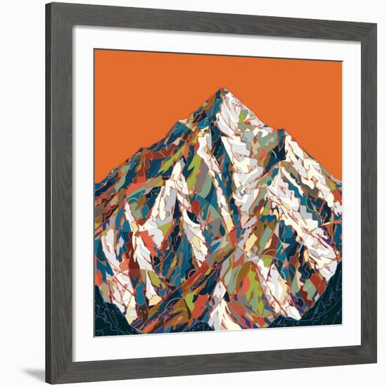 K2-HR-FM-Framed Art Print