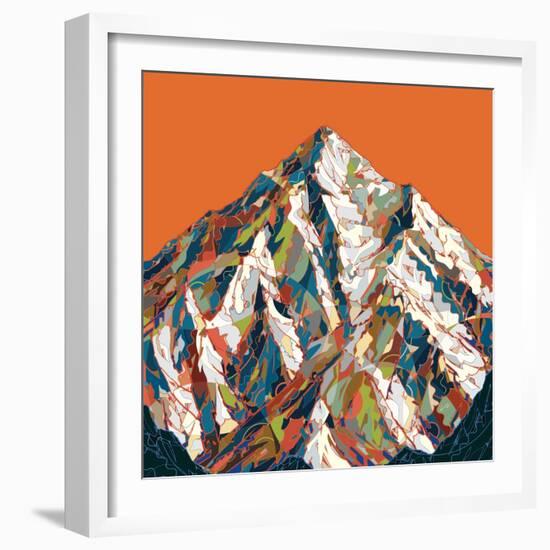 K2-HR-FM-Framed Art Print