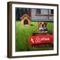 K9 Bnb-Lucia Heffernan-Framed Art Print
