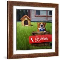 K9 Bnb-Lucia Heffernan-Framed Art Print