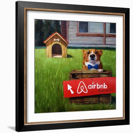 K9 Bnb-Lucia Heffernan-Framed Art Print