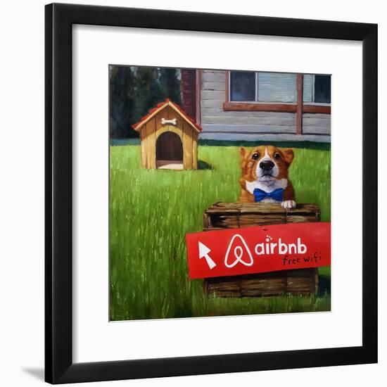 K9 Bnb-Lucia Heffernan-Framed Art Print