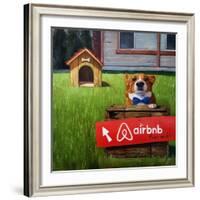 K9 Bnb-Lucia Heffernan-Framed Art Print