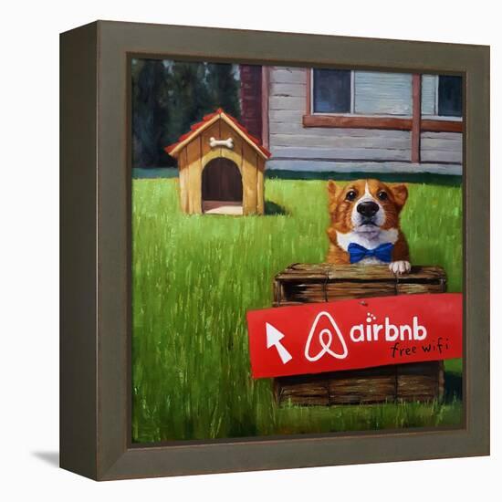 K9 Bnb-Lucia Heffernan-Framed Stretched Canvas