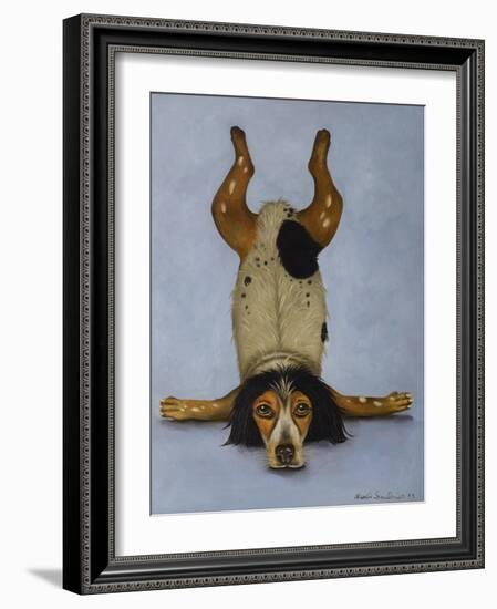 K9 Contornionist-Leah Saulnier-Framed Giclee Print