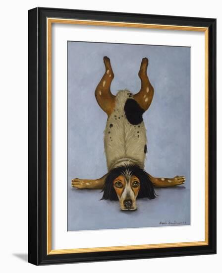 K9 Contornionist-Leah Saulnier-Framed Giclee Print