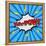 Ka-Pow! Comic Speech Bubble, Cartoon-jirawatp-Framed Stretched Canvas