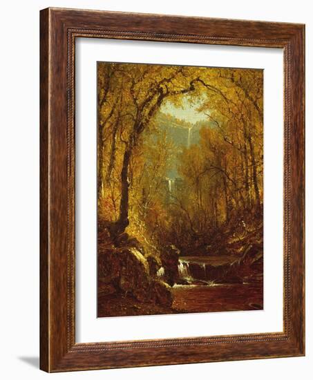 Kaaterskill Falls, 1871-Sanford Robinson Gifford-Framed Giclee Print