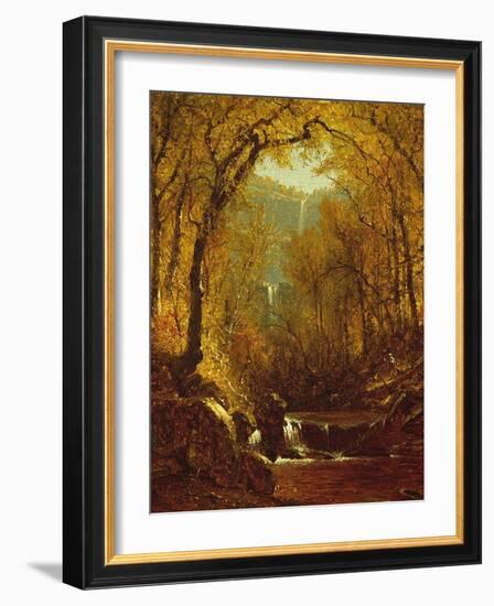 Kaaterskill Falls, 1871-Sanford Robinson Gifford-Framed Giclee Print