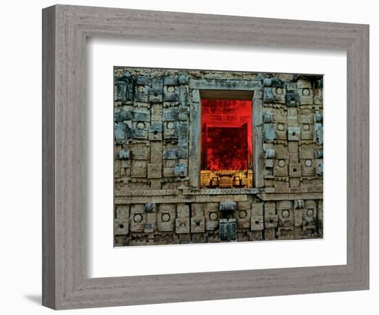 Kabah, God Chac, Yucatan, Mexico-Kenneth Garrett-Framed Photographic Print