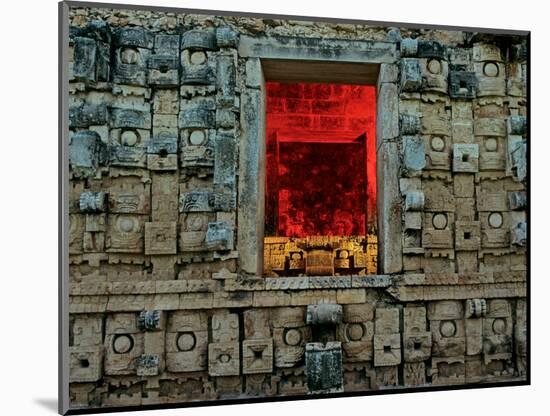 Kabah, God Chac, Yucatan, Mexico-Kenneth Garrett-Mounted Photographic Print