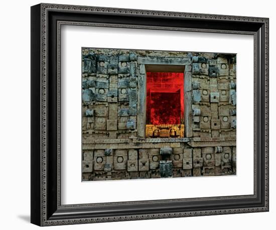 Kabah, God Chac, Yucatan, Mexico-Kenneth Garrett-Framed Photographic Print