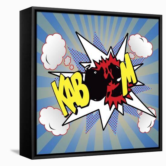 Kaboom 2-Mark Ashkenazi-Framed Premier Image Canvas