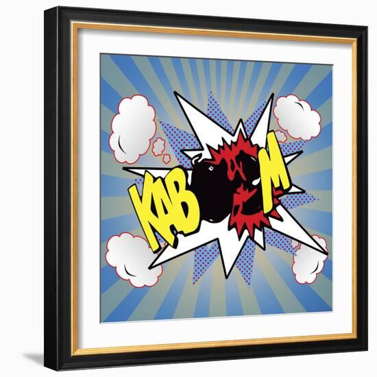 Kaboom 2-Mark Ashkenazi-Framed Giclee Print