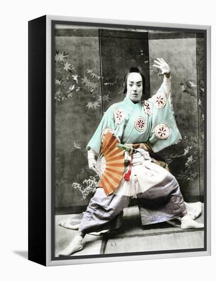 Kabuki Actor, 1901-Japanese Photographer-Framed Premier Image Canvas