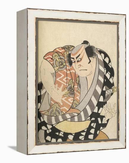 Kabuki Actor-Toyokuni Utagawa-Framed Premier Image Canvas