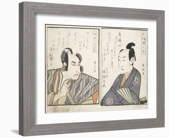 Kabuki Actor-Kitagawa Utamaro-Framed Giclee Print