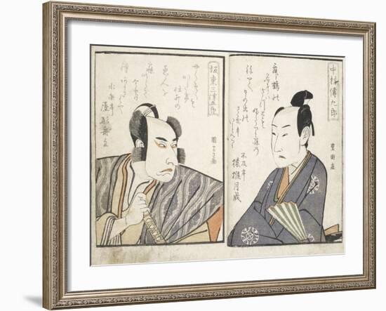 Kabuki Actor-Kitagawa Utamaro-Framed Giclee Print