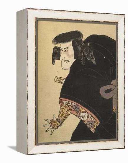 Kabuki Actor-Toyokuni Utagawa-Framed Premier Image Canvas