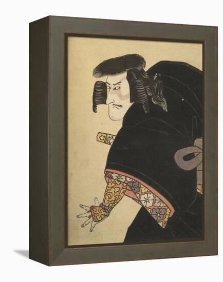 Kabuki Actor-Toyokuni Utagawa-Framed Premier Image Canvas