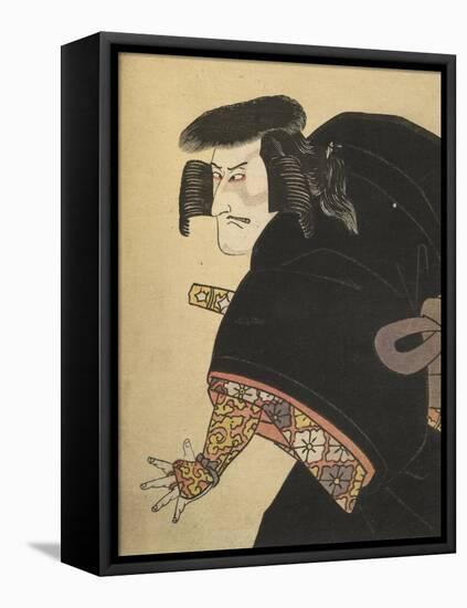 Kabuki Actor-Toyokuni Utagawa-Framed Premier Image Canvas