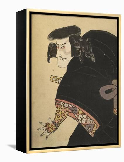 Kabuki Actor-Toyokuni Utagawa-Framed Premier Image Canvas