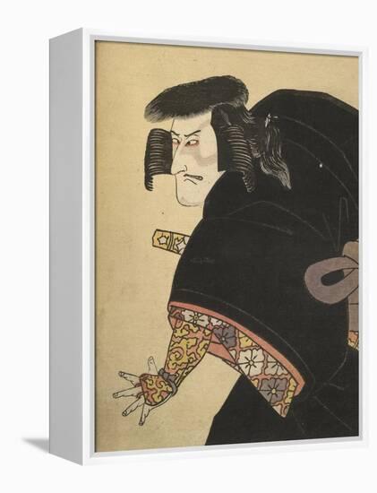 Kabuki Actor-Toyokuni Utagawa-Framed Premier Image Canvas