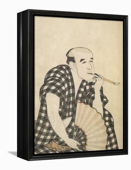Kabuki Actor-Toyokuni Utagawa-Framed Premier Image Canvas