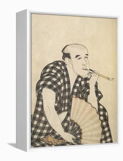 Kabuki Actor-Toyokuni Utagawa-Framed Premier Image Canvas
