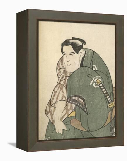 Kabuki Actor-Toyokuni Utagawa-Framed Premier Image Canvas