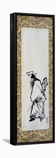 Kabuki Theatre Actor-null-Framed Premier Image Canvas