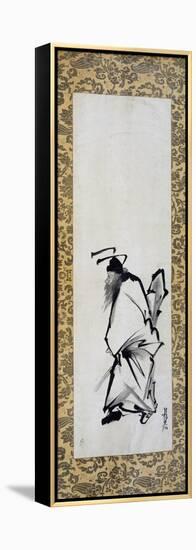 Kabuki Theatre Actor-null-Framed Premier Image Canvas