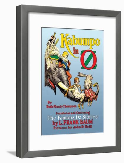 Kabumpo in Oz-John R. Neill-Framed Art Print