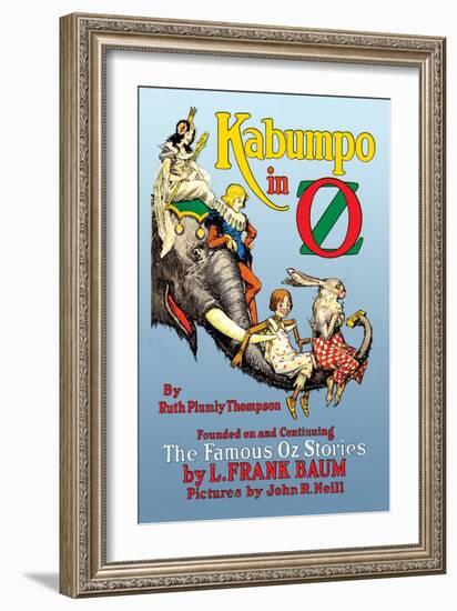 Kabumpo in Oz-John R. Neill-Framed Art Print