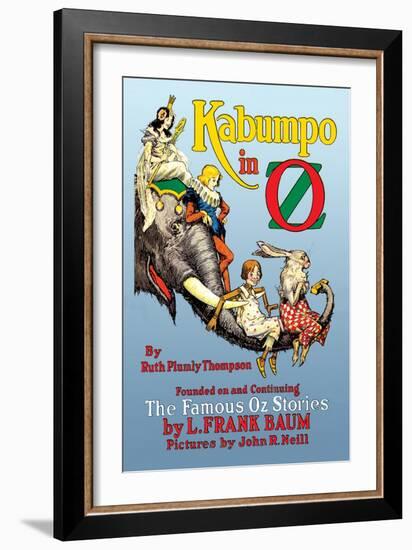 Kabumpo in Oz-John R. Neill-Framed Art Print