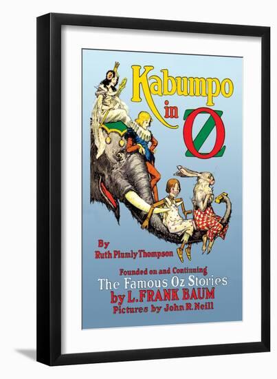 Kabumpo in Oz-John R. Neill-Framed Art Print