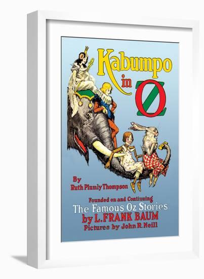 Kabumpo in Oz-John R. Neill-Framed Art Print