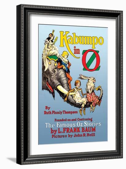 Kabumpo in Oz-John R. Neill-Framed Art Print