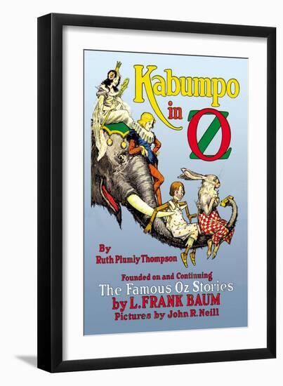 Kabumpo in Oz-John R. Neill-Framed Art Print