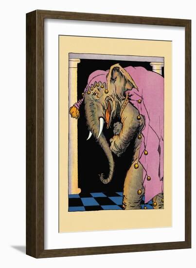 Kabumpo the Elegant Elephant-John R. Neill-Framed Art Print