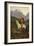 Kabyle Shepherd (Shepherd: High Plateau of Kabylia), after 1861 (Oil on Panel)-Eugene Fromentin-Framed Giclee Print