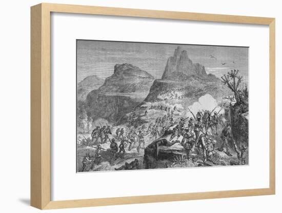 'Kaffir War - Attacking a Native Position', c1880-Unknown-Framed Giclee Print