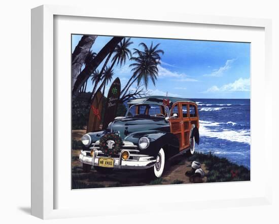 Kahuna Klaus-Scott Westmoreland-Framed Art Print